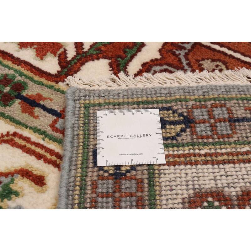 ECARPETGALLERY Hand-knotted Serapi Heritage Grey Wool Rug - 8'11 x 11'10