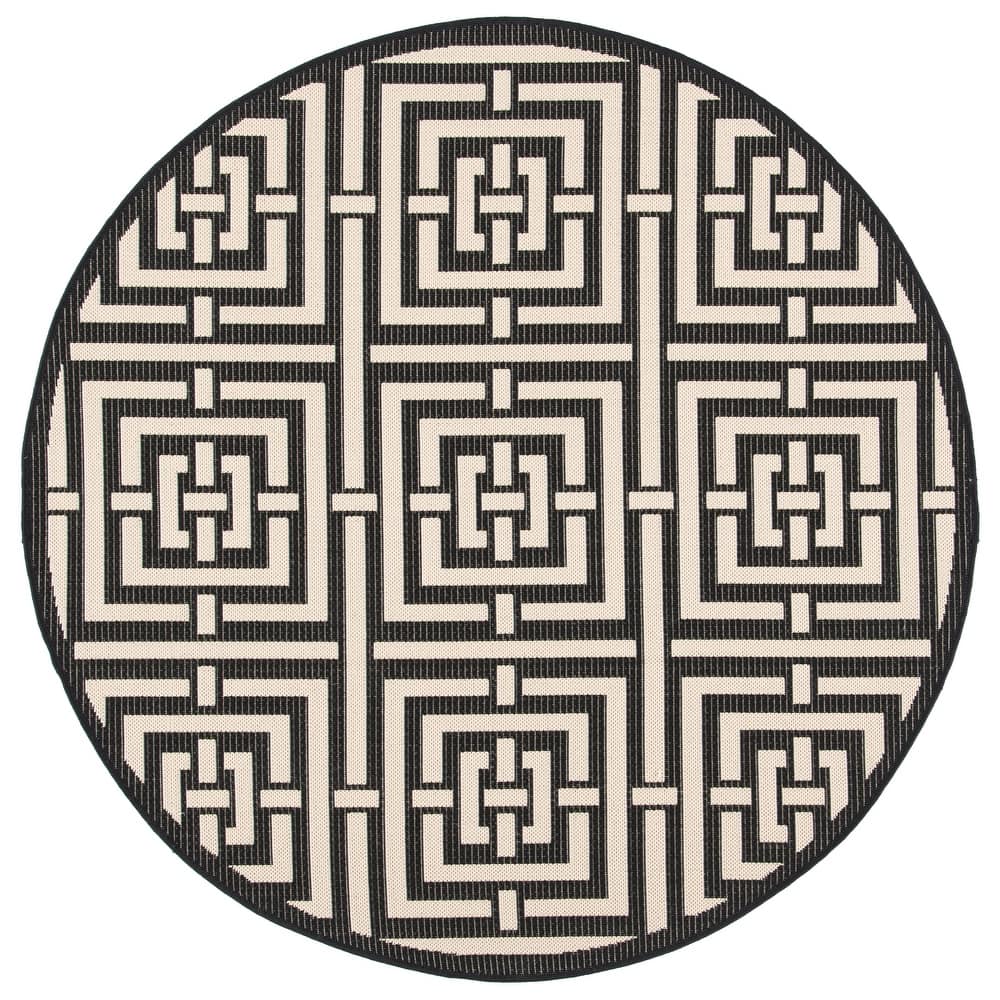 SAFAVIEH Courtyard Errica Indoor/ Outdoor Waterproof Patio Backyard Rug