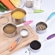 preview thumbnail 2 of 3, Stainless Steel Measuring Cups and Spoons Set of 10pc