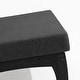 preview thumbnail 48 of 136, Outdoor Teak Wood Waterproof Armless Chair Loveseat with Cushions