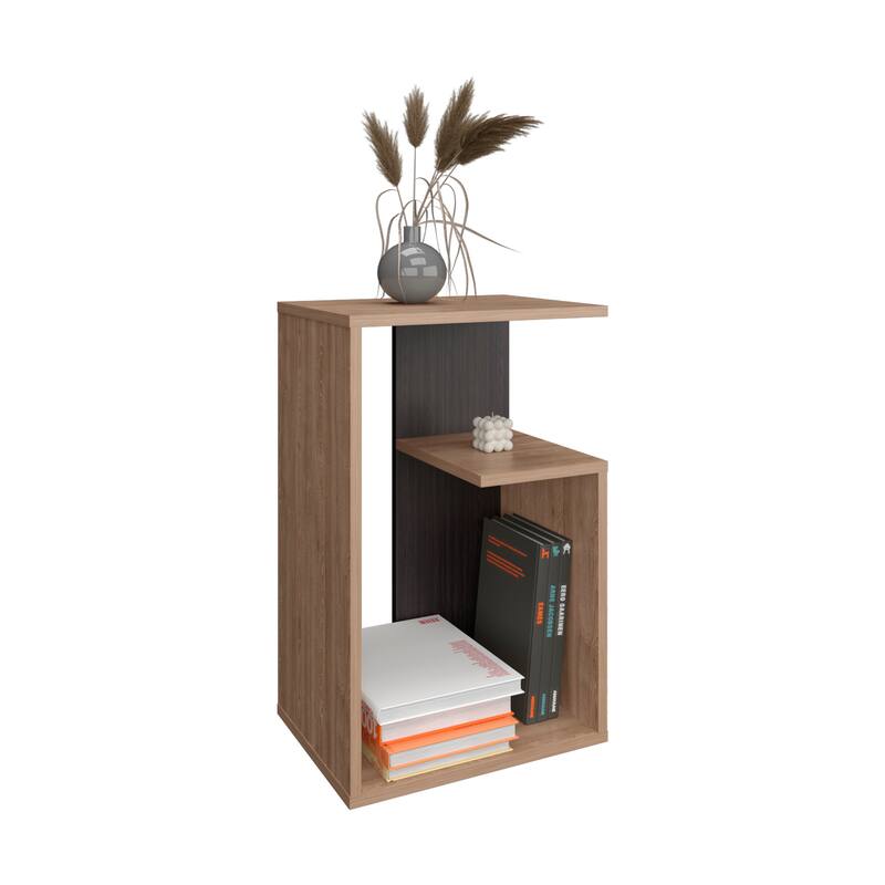 Side Table 25" H, 1 Shelf,FSC Certified CPSIA Compliant,full assembly required