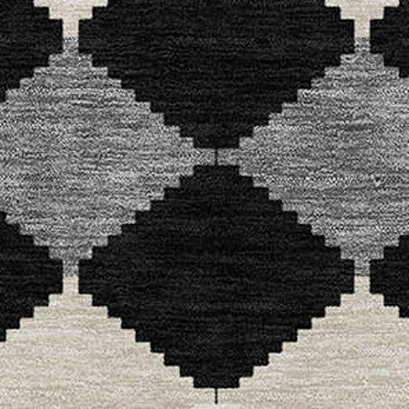 HomeRoots Geometric Transitional Rectangle Outdoor Rug