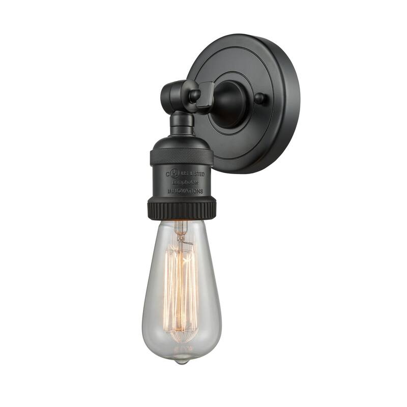 Innovations Lighting Bare Bulb Single Light 6" Tall Bathroom Sconce