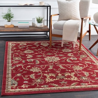 Chandler Transitional Damask Area Rug