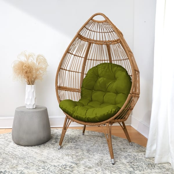 slide 2 of 69, Humble + Haute Indoor Egg Chair Cushion (Cushion Only) 44 x 27 x 4 - Avocado