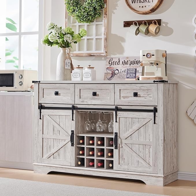 Modern farmhouse wine rack hot sale