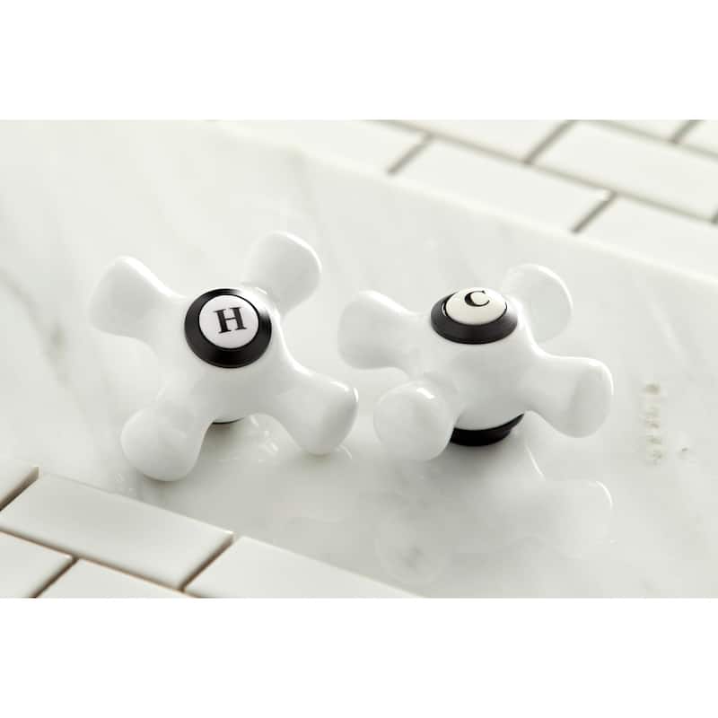 Kingston Brass Governor 8 in. Widespread Bathroom Faucet