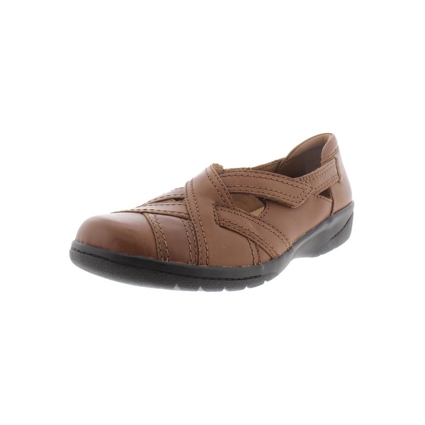 clarks womens leather loafers