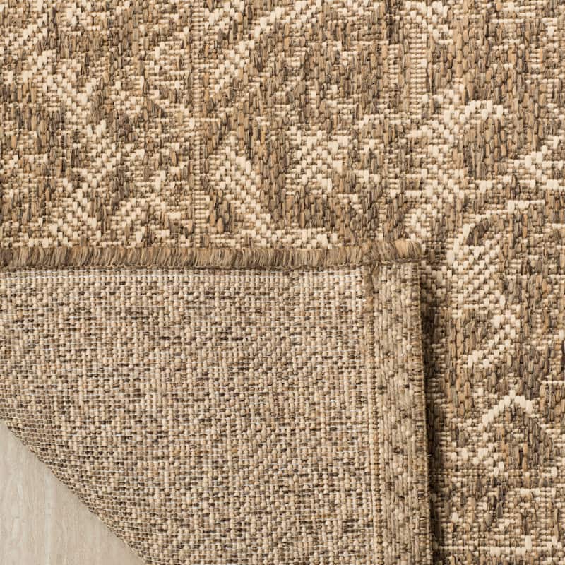 SAFAVIEH Linden Rick Indoor/ Outdoor Waterproof Patio Backyard Rug