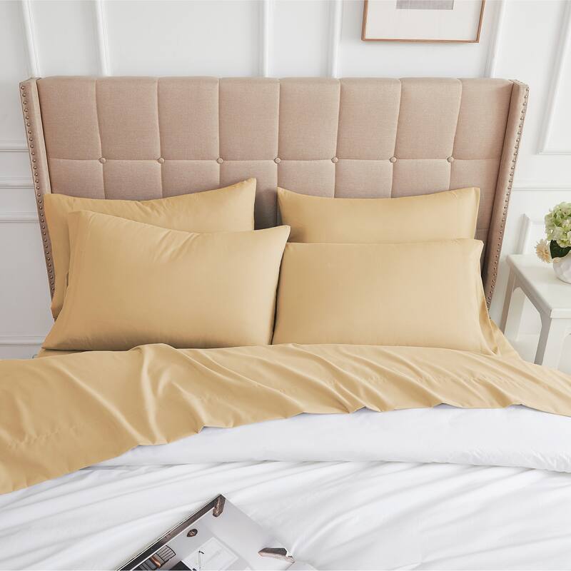 Vilano Comfort Deep Pocket Ultra-Soft 6-piece Bed Sheet Set
