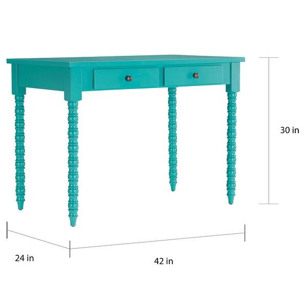 Lyndale 2 Drawer Helix Legs Office Desk By Inspire Q Bold On Sale Overstock 9641382