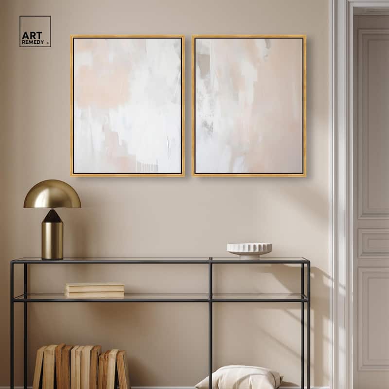 Opalescent Hues IV Canvas Set of 2 by Art Remedy