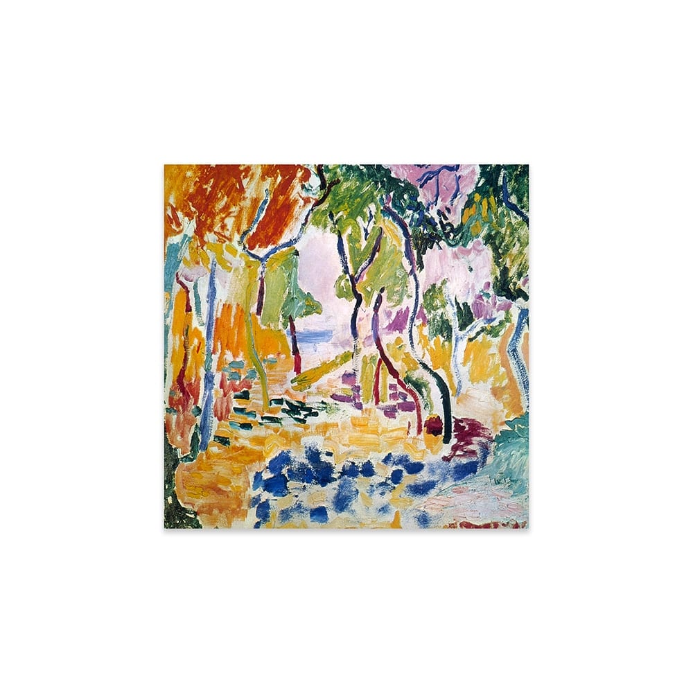 Landscape near Collioure (Study for Le Bonheur de Vivre), 1905 Print On Acrylic Glass by Henri Matisse