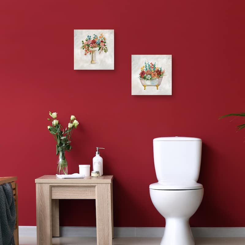 Sink Bouquet, Tub Bouquet by Nan Canvas Art Prints