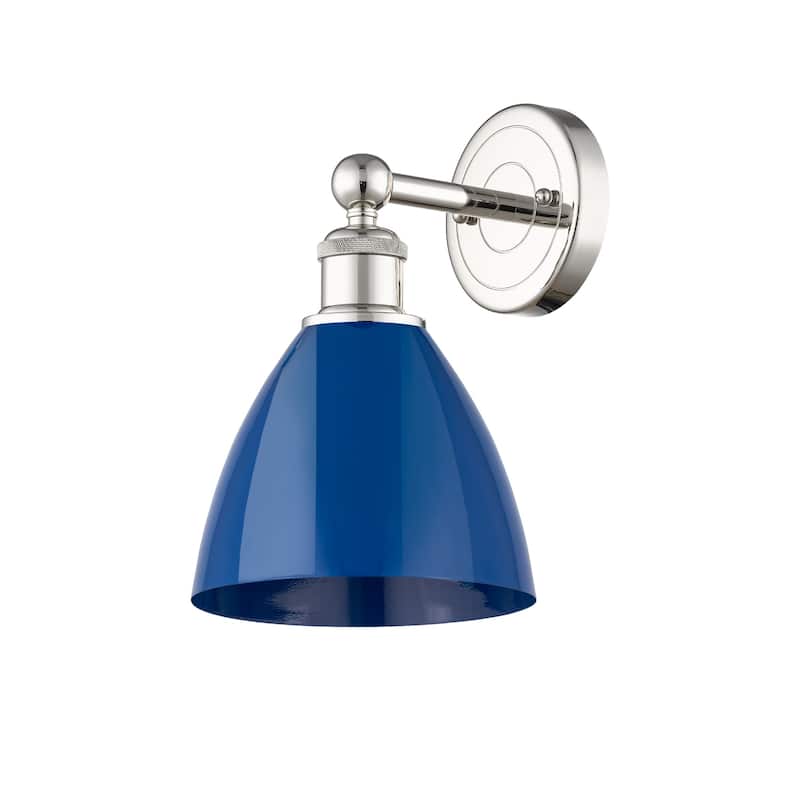 Innovations Lighting 616-1W-12-8 Plymouth Sconce Plymouth Dome 12"