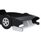 preview thumbnail 39 of 42, Race Car Red Pine Platform Bed with Wing & Spoiler - Safe for Kids