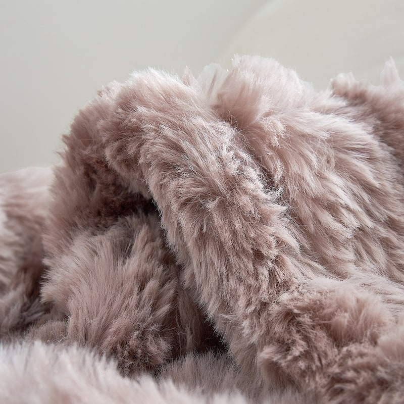 Snowball Chunky Bunny® - Coma Inducer® Blanket - Wisdom Brown
