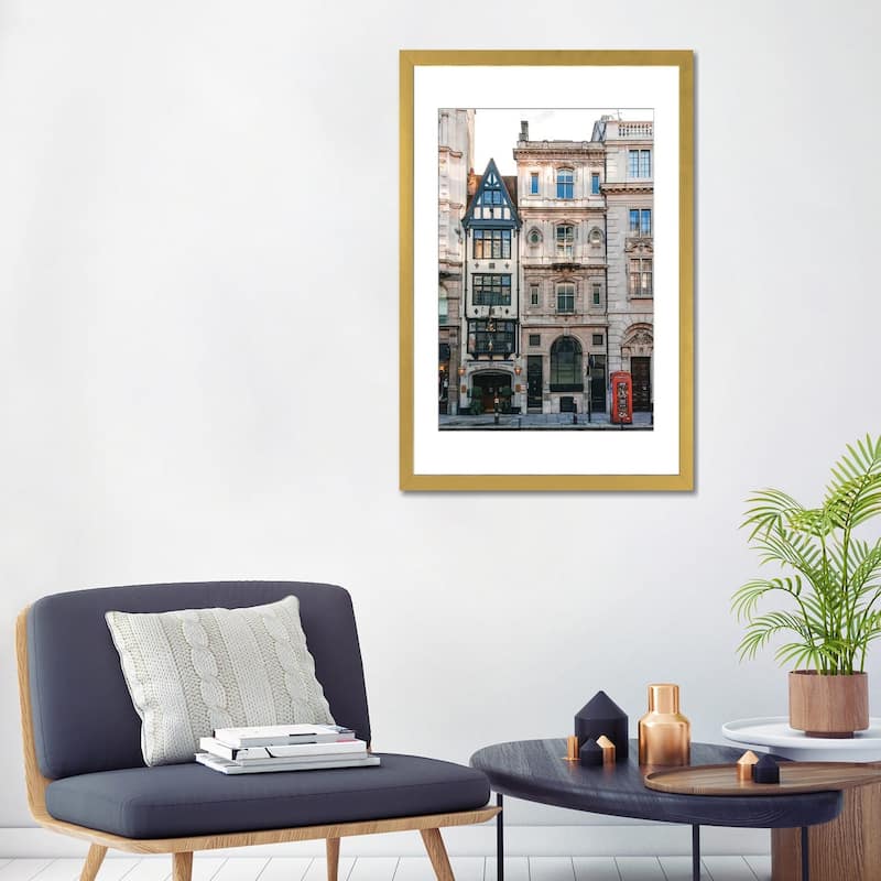 iCanvas "Fleet Street - London" by The Urbanteller PFA
