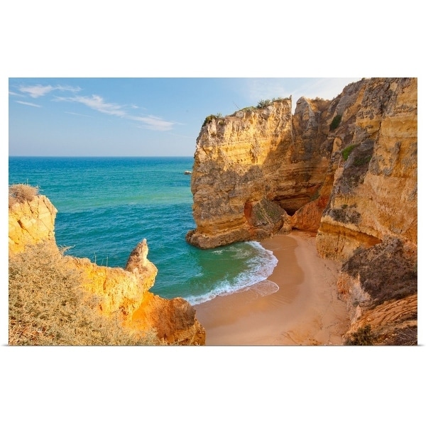 "Dona Ana Beach Lagos, Algarve, Portugal." Poster Print