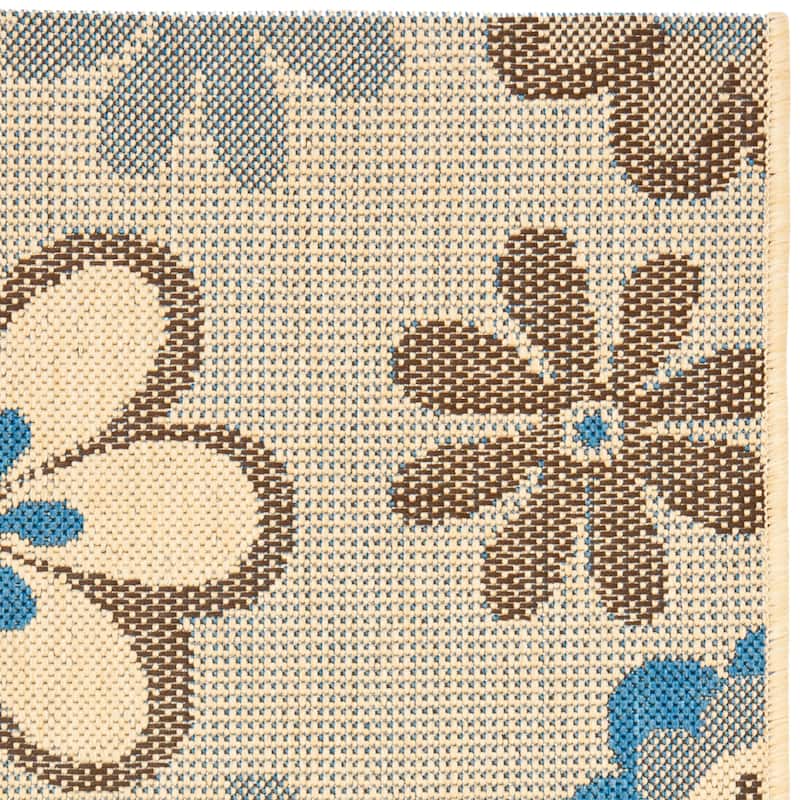 SAFAVIEH Courtyard Doloris Indoor/ Outdoor Waterproof Patio Backyard Rug