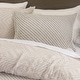 preview thumbnail 4 of 6, Georgia, Reversible, Natural, Duvet Cover Set