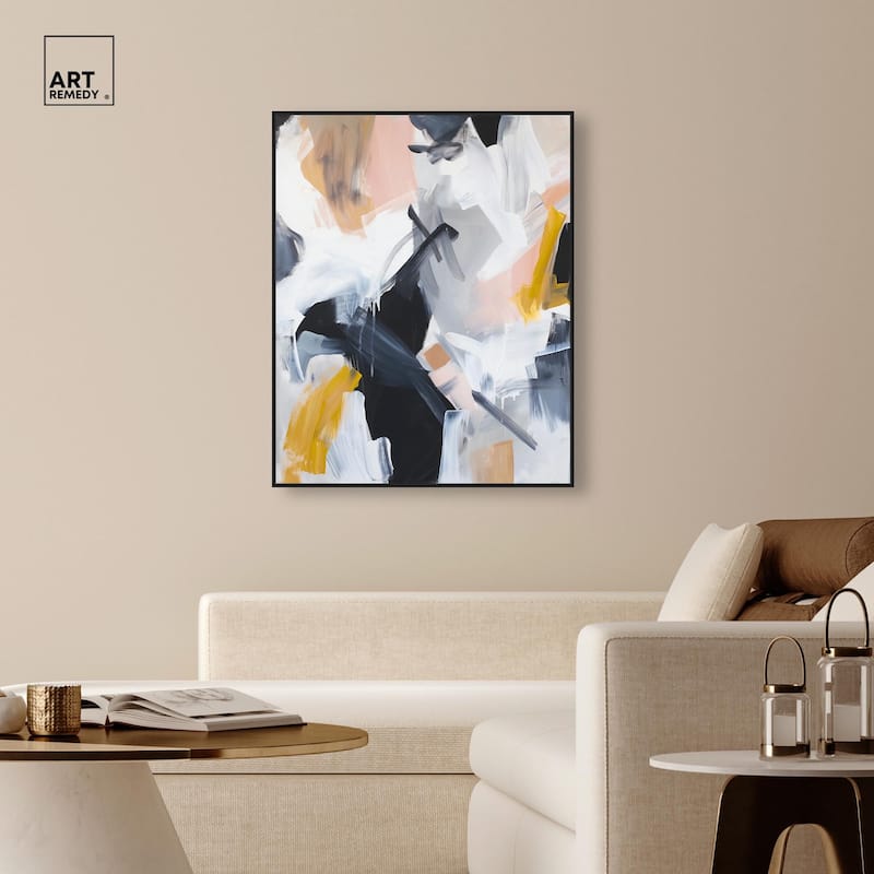 Rustic Noir Canvas by Art Remedy