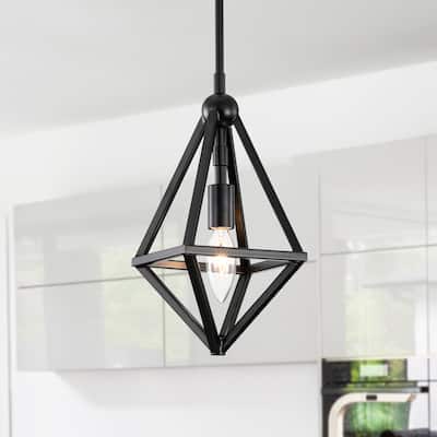 Tomo 8 Inch Matte Black Single Light Pendant