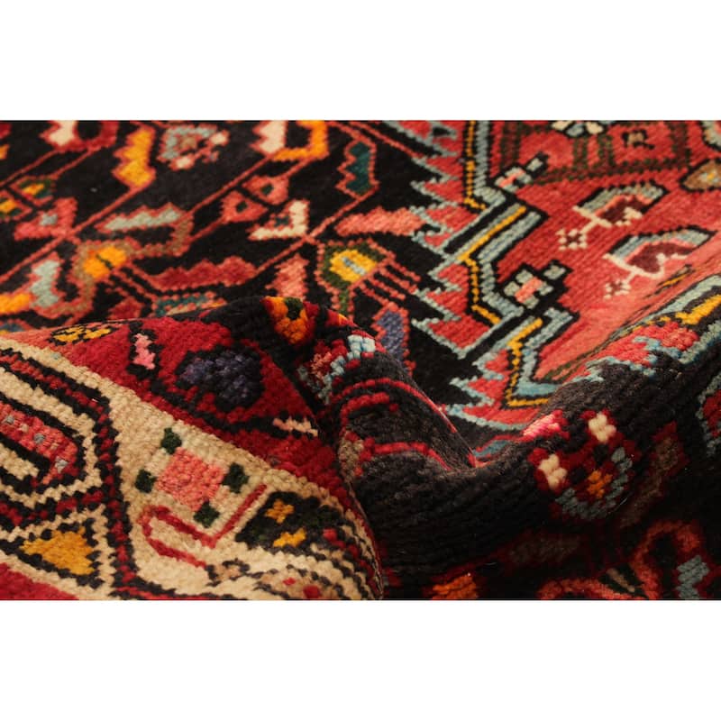 ECARPETGALLERY Hand-knotted Andelz Black Wool Rug - 3'5 x 6'2