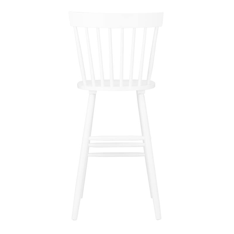 SAFAVIEH Belva 30-inch Spindle Farmhouse Bar Stool (Set of 2) - 20" W x 21" D x 44" H - 20"W x 21"D x 44"H