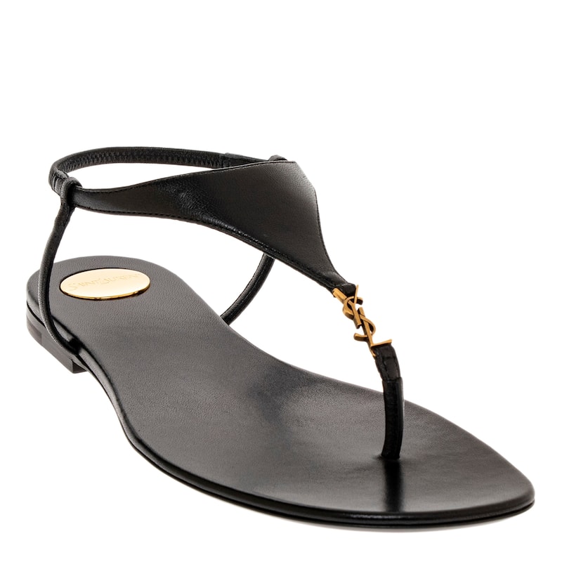 Saint Laurent Cassandra Sandals - 39 EU