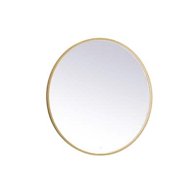 Elegant Lighting MRE6042 Pier 42" Diameter Modern Circular Aluminum