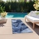 preview thumbnail 33 of 118, Machine Washable Indoor/ Outdoor Modern Chantille Rug
