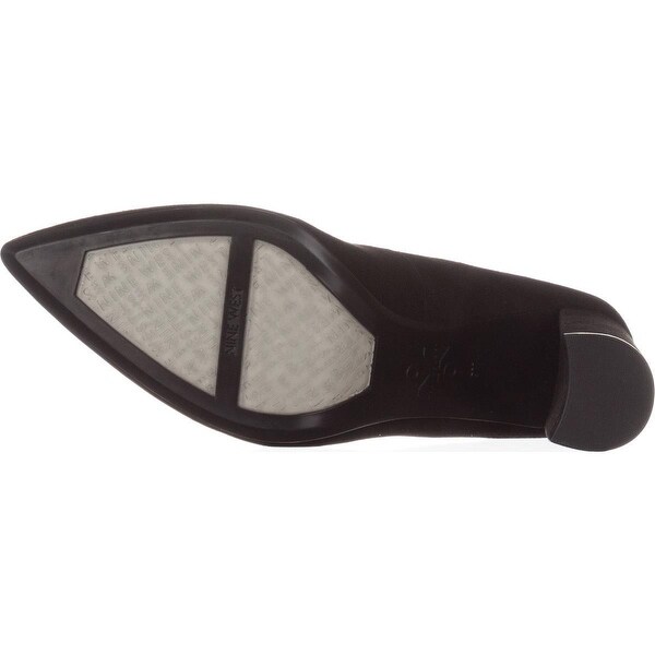 nine west astoria black suede