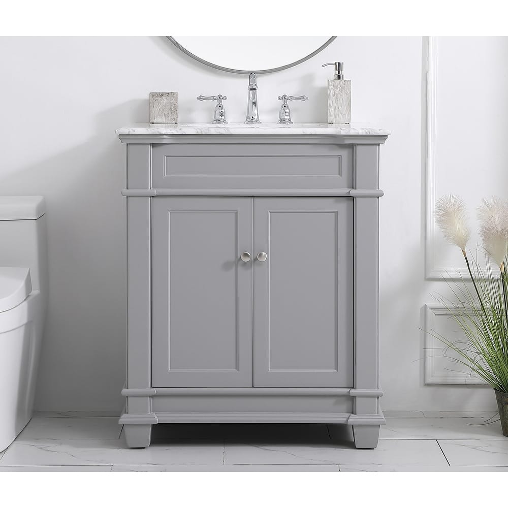 Magnolia 30 - 42 Inch Single Bathroom Vanity