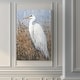 preview thumbnail 7 of 8, White Heron II -Premium Gallery Wrapped Canvas