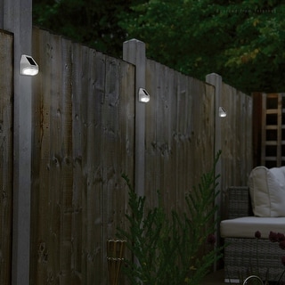 Privacy fence solar lights 2025