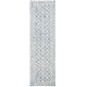 preview thumbnail 9 of 20, SAFAVIEH Handmade Blossom Manuela Modern Floral Wool Rug 2'3" x 12' Runner - Blue/Ivory - Runner