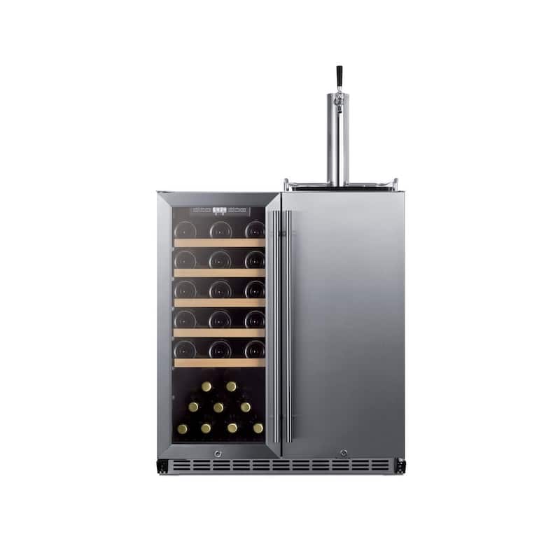 Summit SWBC3041 30" Wide 6.3 Cu. Ft. Built-In Single Tap Indoor /