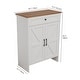 preview thumbnail 10 of 46, Moasis Shoe Storage Cabinet with Drawers Entryway Shoe Storage