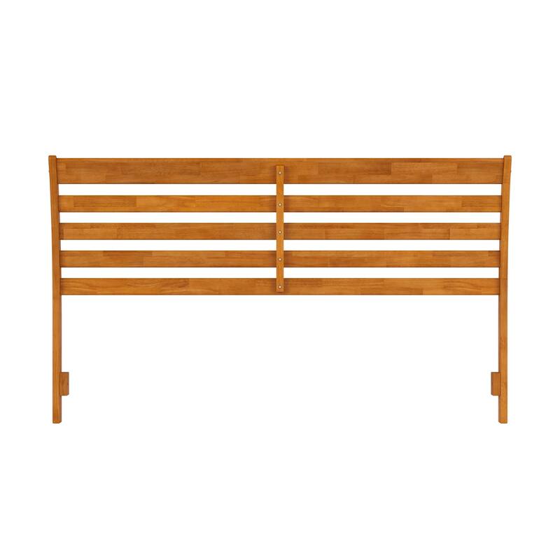 King Size Wood Headboard Southwestern Style Solid Wood Charger Bed Frame Decor