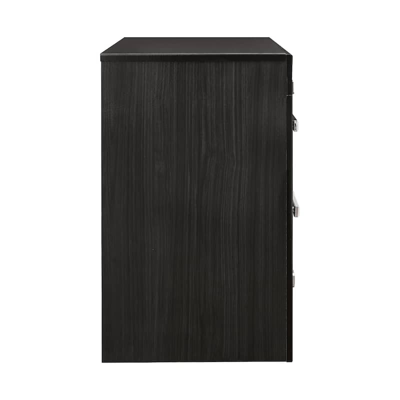 Kaydell Black Two Drawer Nightstand