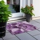 preview thumbnail 75 of 118, Machine Washable Indoor/ Outdoor Modern Chantille Rug