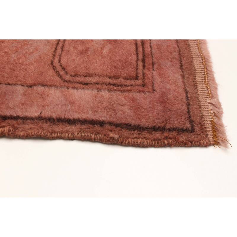ECARPETGALLERY Hand-knotted Color Transition Copper Wool Rug - 4'1 x 6'7