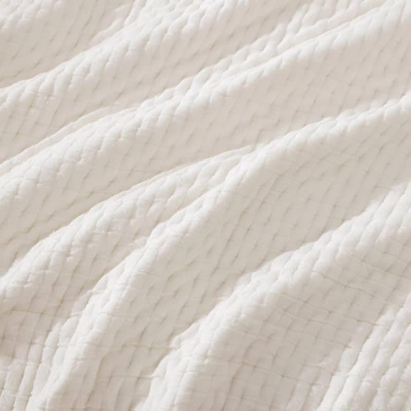 Tommy Bahama Ventura Cotton Beige Reversible Quilt