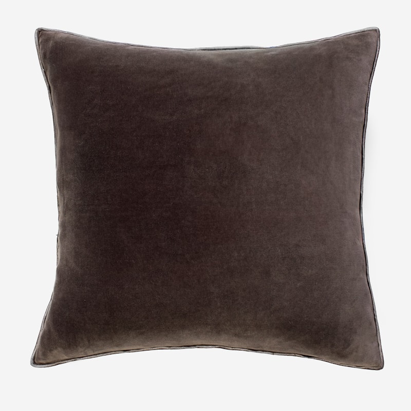 Selene, Cotton, Charcoal, Pillow - Charcoal Grey - Medium-Firm - Specialty