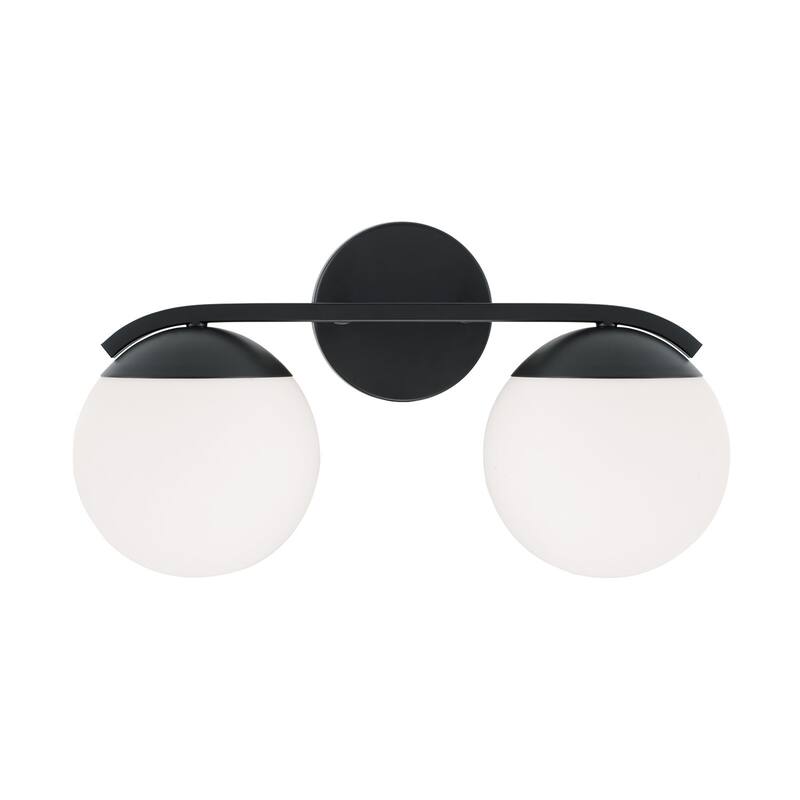 Oliver 2-Light Vanity - 17"W x 9.5"H x 8"E