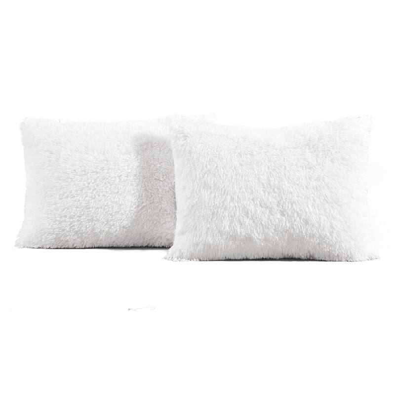 Lush Decor Emma Faux Fur Comforter Set