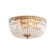 preview thumbnail 18 of 16, Silver Orchid 14-inch Crystal Flush Mount Chandelier