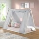 preview thumbnail 9 of 23, TeePee Tent Twin Floor Bed