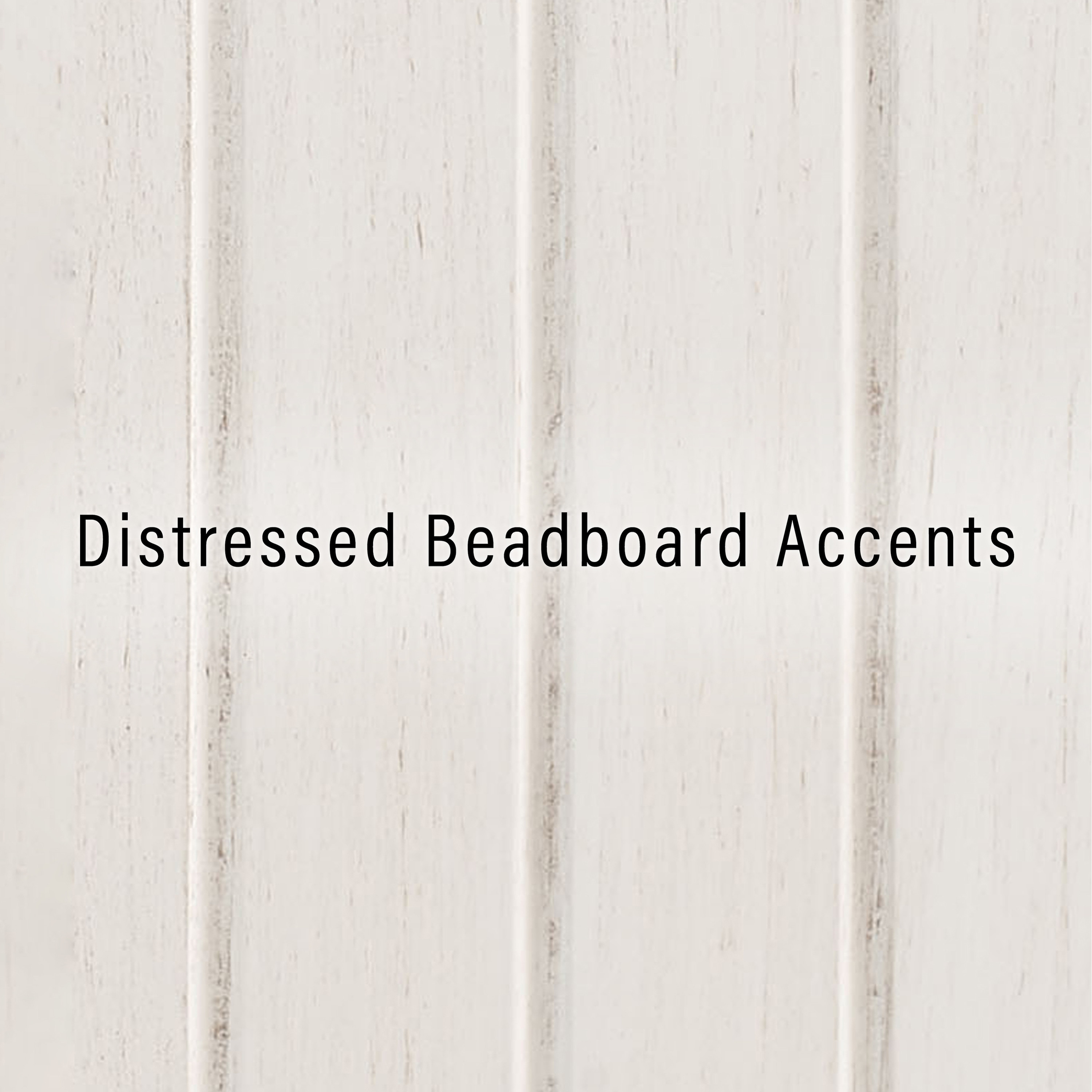 Crosley Seaside Distressed White Hall Tree